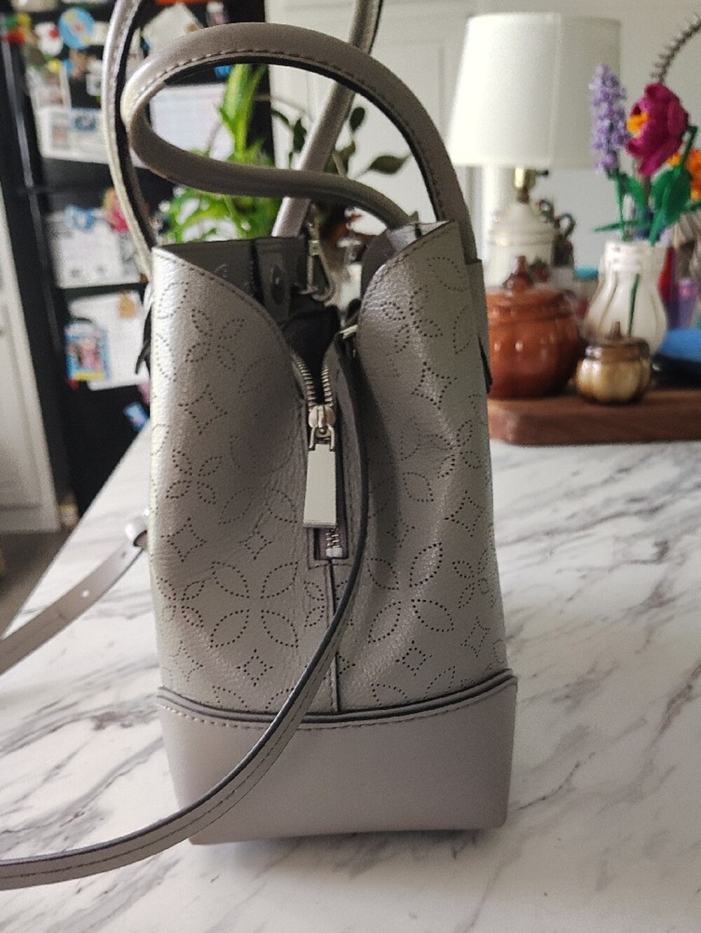 Michael Kors Mercer Gallery Leather Tote, Medium - Picture 6 of 16